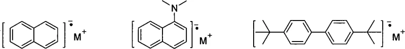 General structure of organometallic reducing agents used in the synthesis