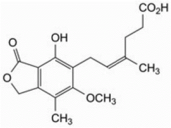 Chemical structure of Mycophenolic Acid Z-isomer impurity