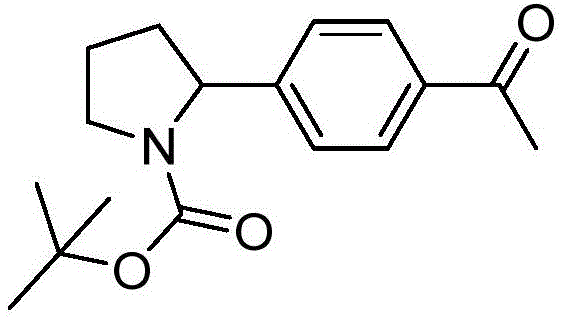 Chemical structure of N-alpha aryl compound-1 showing the core pyrrolidine-phenyl ketone scaffold