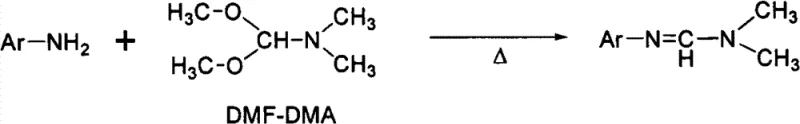 Conventional synthesis using DMF-DMA at high temperature