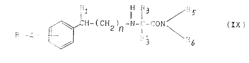 Chemical structure of Formula IX intermediate amine used in alkylation reactions for derivative synthesis