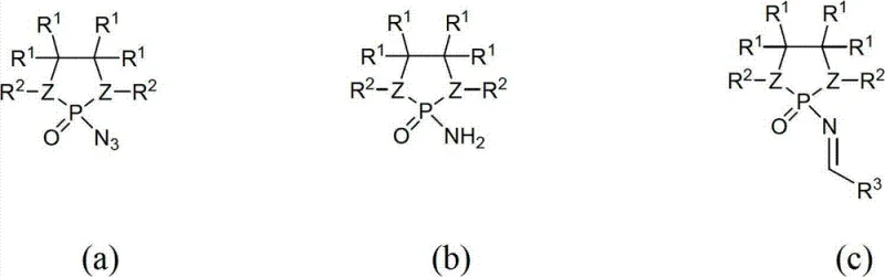 General structures of novel N-phosphoryl azide, N-phosphoramide, and N-phosphonimide electrophiles