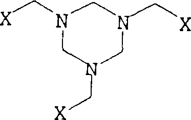 Hexahydrotriazine derivative Formula II used as the starting material in the novel synthesis