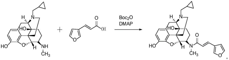Novel synthesis route using Boc2O and DMAP showing mild conditions and high purity yield