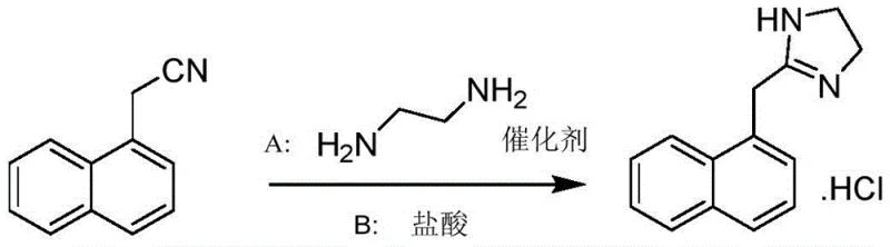 Novel sulfur-catalyzed synthesis route for Naphazoline Hydrochloride