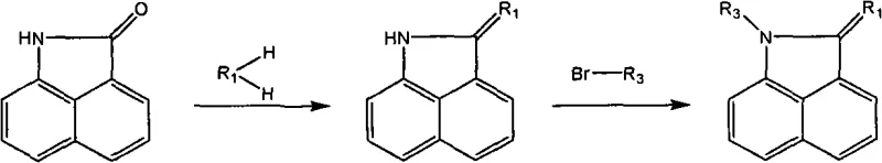 General synthetic route for derivatives 1-8 showing condensation and alkylation steps