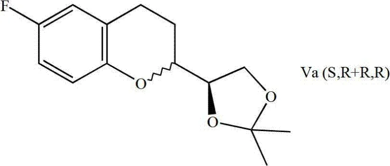 Structure of Cyclized Chroman Product Va formed via Suzuki coupling