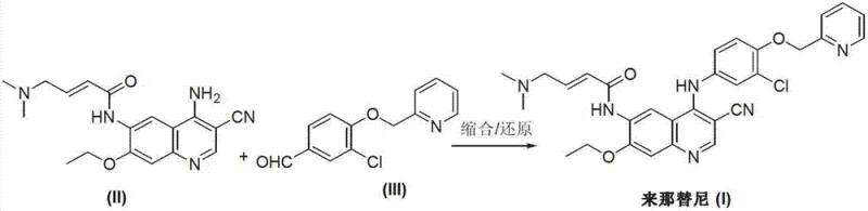 Novel reductive amination route for Neratinib synthesis