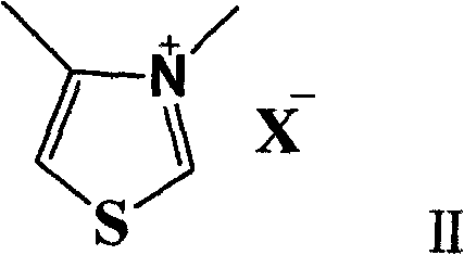 Structure of the N-heterocyclic carbene precursor thiazolium salt
