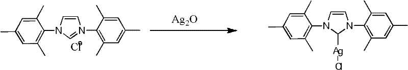 Conventional synthesis of NHC silver complexes using photosensitive silver oxide