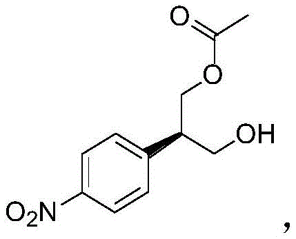 Structure of the chiral monoester intermediate formed via enzymatic resolution