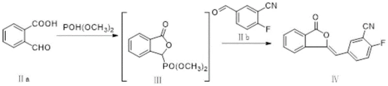 Novel one-pot synthesis route for Compound IV avoiding intermediate isolation