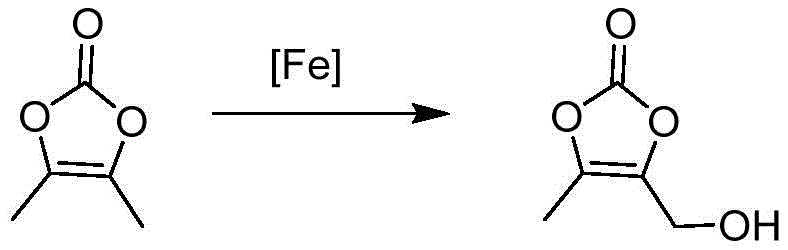 Hydroxylation of DMDO to DMDO-OH using lithium iron phosphate catalyst