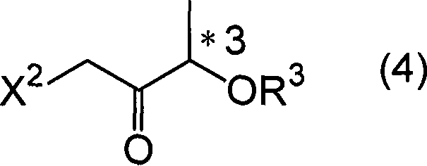 Synthesis of optically active haloketone derivative from propionic acid ester and haloacetic acid derivative