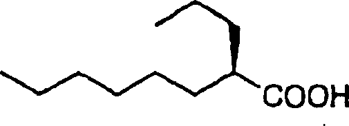 Catalytic hydrogenation step reducing the unsaturated intermediate to the final saturated acid