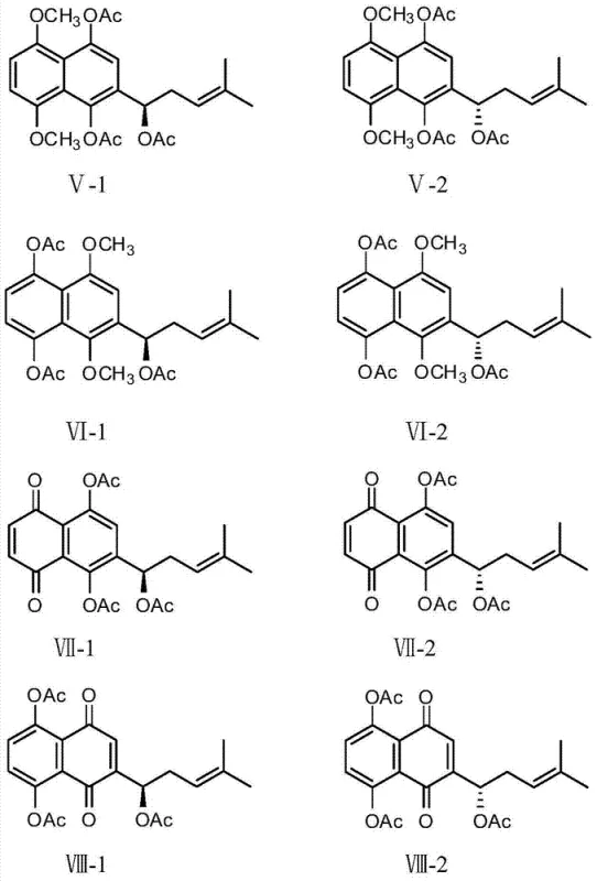 Synthetic route showing the formation and separation of diastereomeric amides 4-1 and 4-2 from the racemic acid intermediate