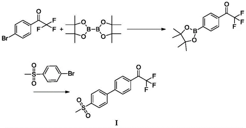 Novel synthetic route utilizing Suzuki coupling for high yield and safety