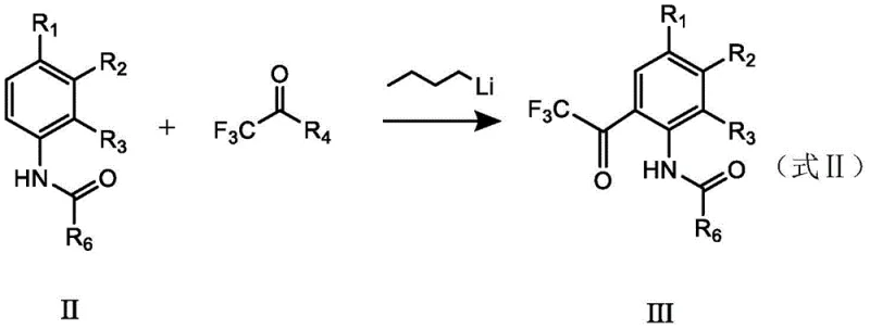 Step 2: Directed ortho-lithiation and trifluoroacetylation mechanism