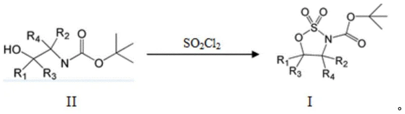 Novel one-step synthesis route using SO2Cl2