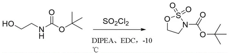 Specific reaction example showing high yield and purity