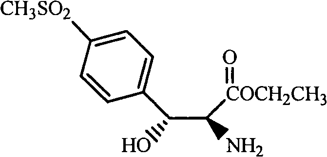 Structure of Formula IV, the preferred stable ester starting material