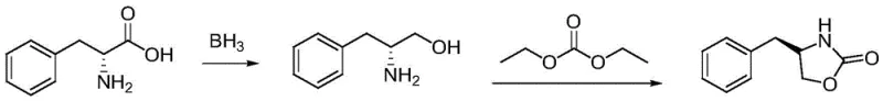 Conventional borane reduction of amino acids showing safety and cost limitations