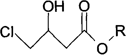 Intermediate structure: Chloro-3-hydroxybutyrate ester