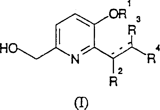 General Formula I of substituted pyridine derivatives showing variable R groups for diverse pharmaceutical applications