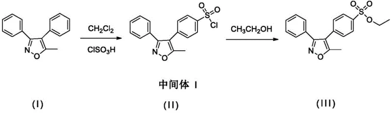 Prior art synthesis route showing chlorosulfonation followed by pyridine-mediated esterification