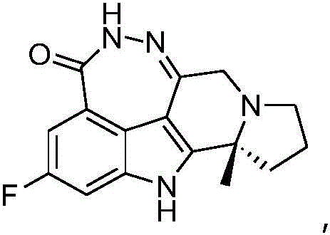 Chemical structure of the PARP inhibitor intermediate BG-11