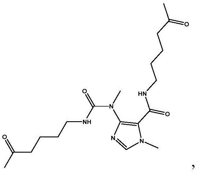 Structure of the MW 393.4 impurity formed at elevated temperatures illustrating side-reaction pathways