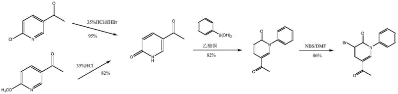 Conventional Synthesis Scheme 1 involving palladium and copper catalysis steps