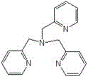 Chemical structure of Tris(2-pyridylmethyl)amine ligand used in the catalytic system