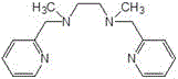 Chemical structure of N,N'-dimethyl-N,N'-bis(2-pyridylmethyl)ethylenediamine ligand