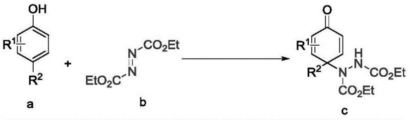 General reaction scheme for para-amination dearomatization of phenol compounds using Ag2O catalyst