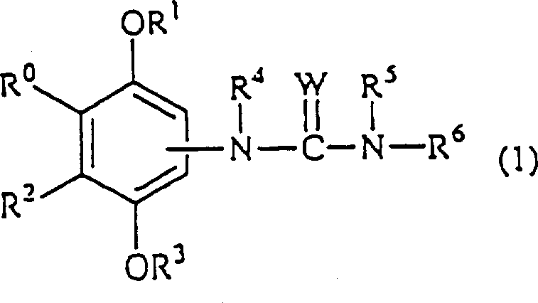 General Formula 1 of the dual-action phenol derivative showing the ureido linkage and phenolic hydroxyl groups