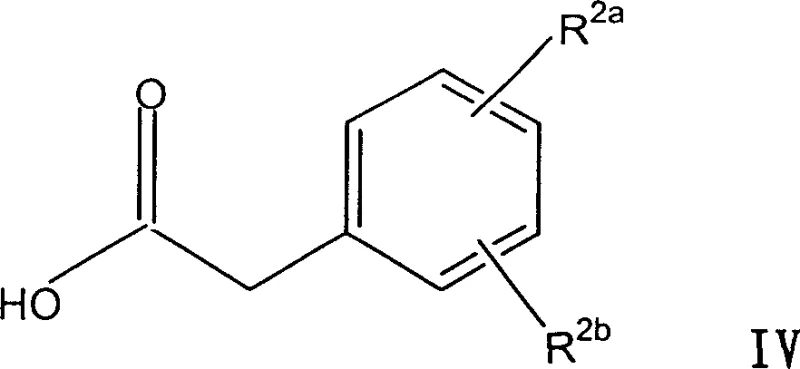 Formula IV representing expensive starting compounds used in conventional alkylation methods