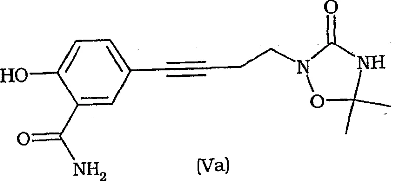 Structure of Formula Va intermediate for lipoxygenase inhibitors