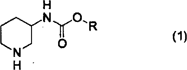 Optical resolution scheme using mandelic acid to form diastereomeric salts