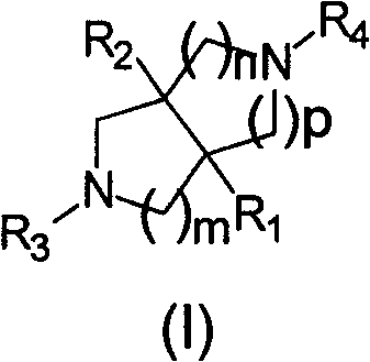 General molecular formula of polynitrogen heterocycles showing variable substituents R1 to R4