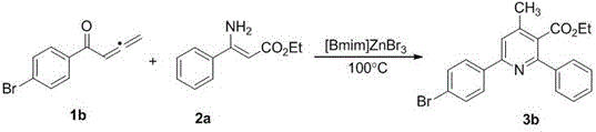 Specific example showing bromo-substituted substrate conversion to nicotinic acid ester derivative