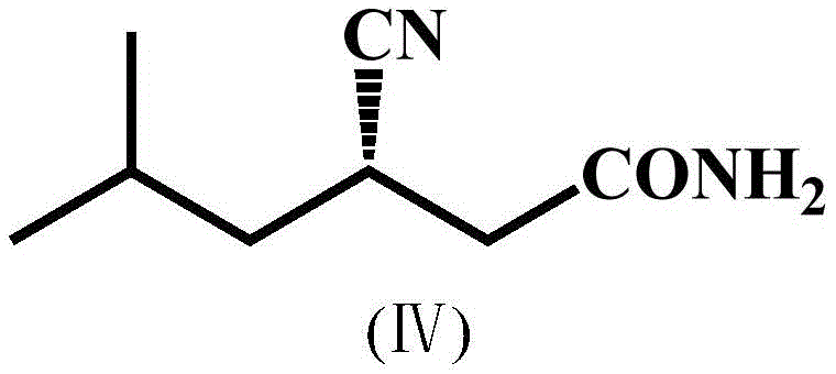 Chemical structure of the Amide by-product (Formula IV), formed via competing nitrile hydratase activity