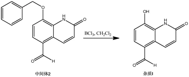 Deprotection of Intermediate 2 to final Procaterol Impurity I using Boron Trichloride