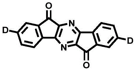 General chemical structure of pyrazinoindanone derivatives with variable donor groups