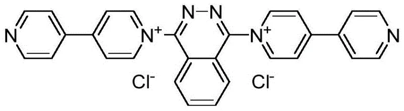 Chemical structure of the pyridinium small molecule photocatalyst