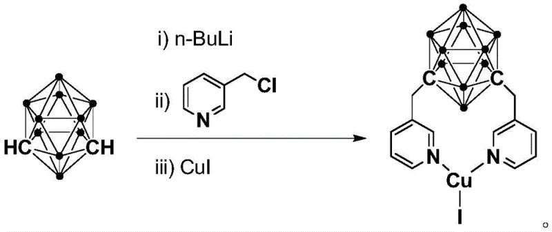 Synthesis route of the cuprous complex catalyst