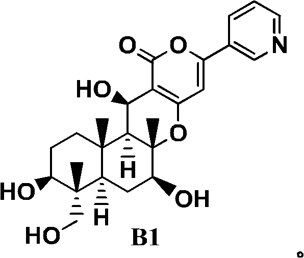 Direct one-step conversion of Compound B1 to Compound C via selective acylation