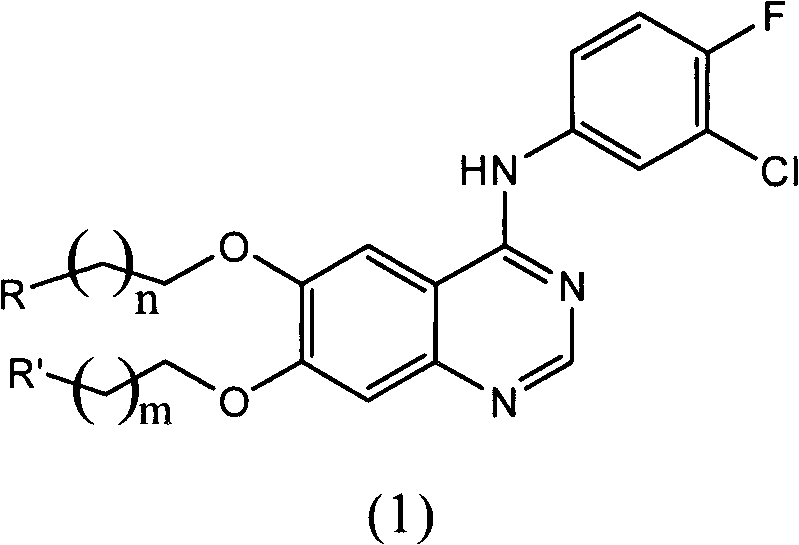 General molecular structure of the novel quinazoline derivative showing metal coordination sites