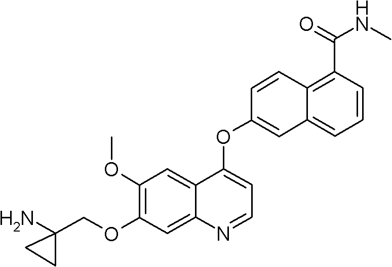 Final deprotection step yielding the high purity API intermediate Formula I