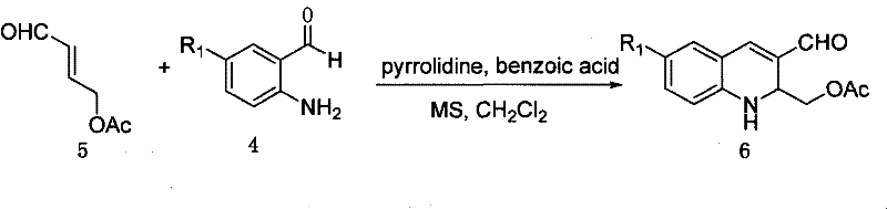 Overall 11-step synthetic route from compounds 4 and 5 to camptothecin derivatives